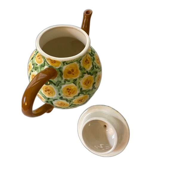 Vintage 90s Waterfield Studio Teapot Mug Set Tea Coffee Handmade Pottery Cottage - Picture 6 of 9